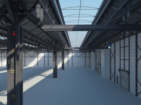 Warehouse 3 3D मॉडल