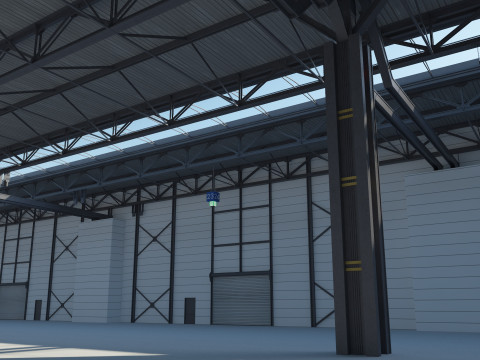 Warehouse 3 3D मॉडल