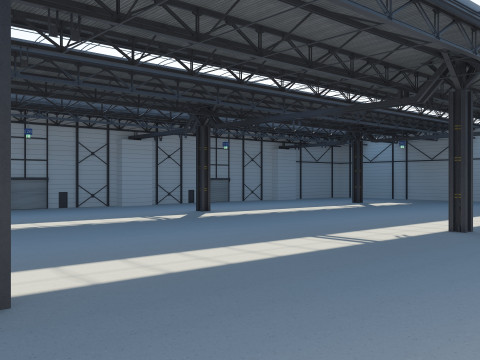 Warehouse 3 3D मॉडल