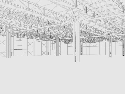 Warehouse 3 3D मॉडल