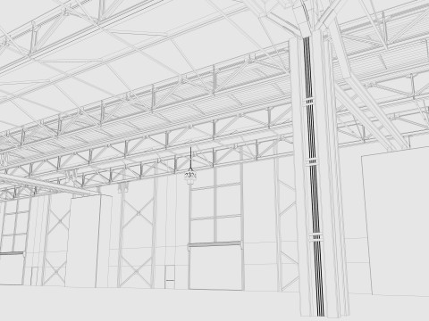 Warehouse 3 3D मॉडल