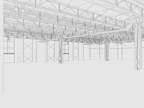 Warehouse 3 3D मॉडल