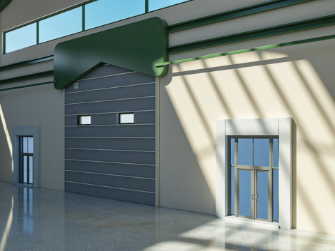 Warehouse 4 interior model 3D Model