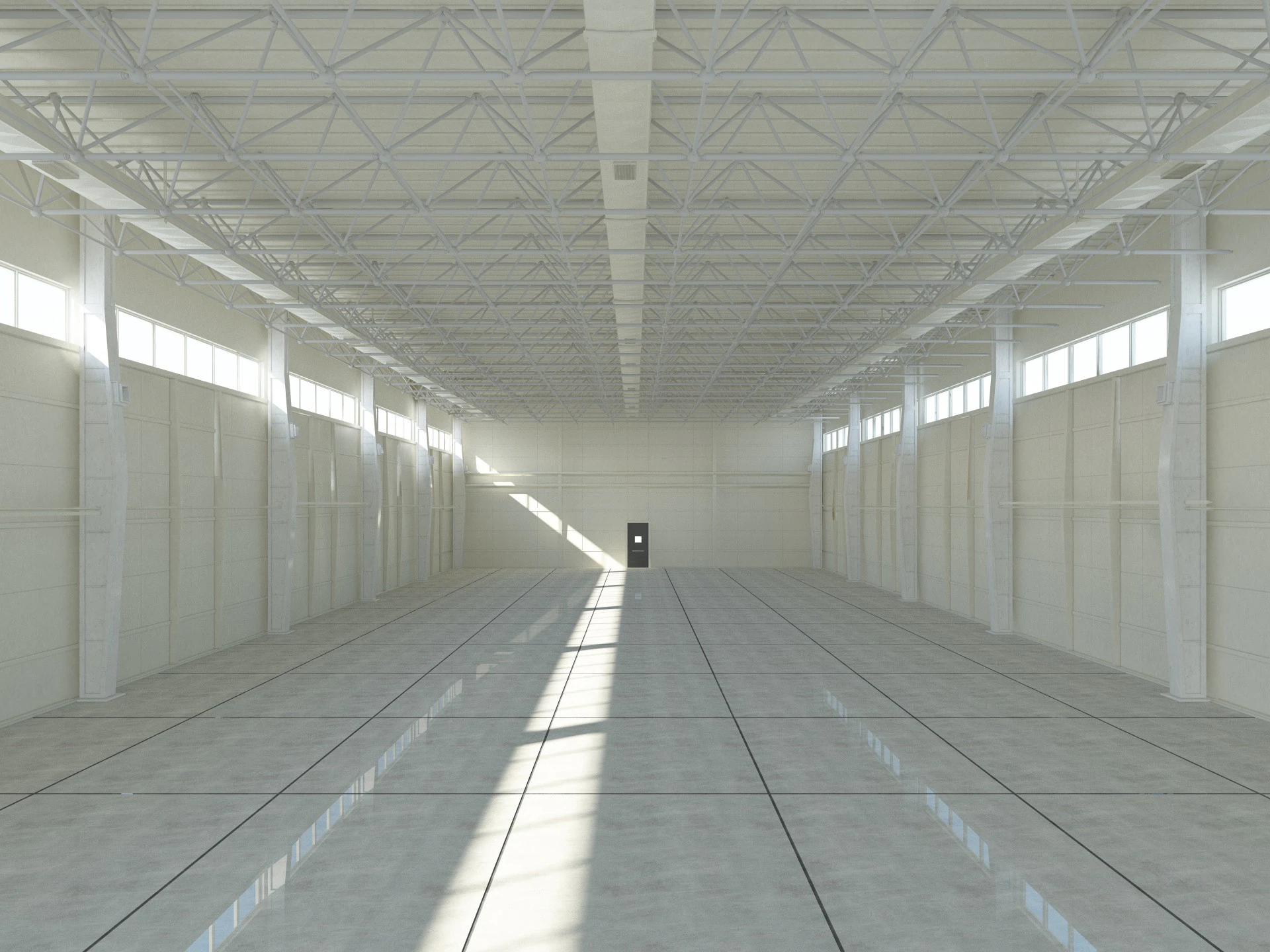 Warehouse 5 interior 3D Model .c4d .max .obj .3ds .fbx .stl .blend 