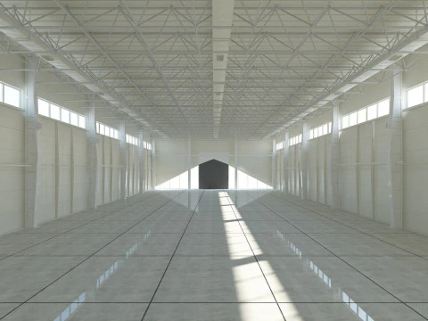 Warehouse 5 interior 3D Model