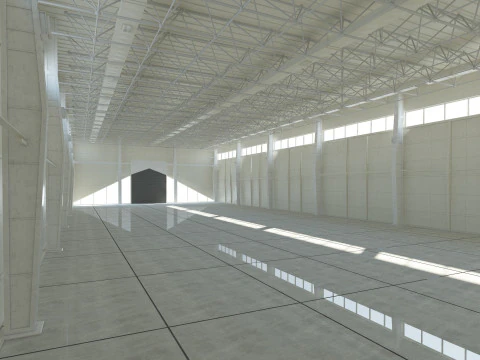 Warehouse 5 interior 3D Model