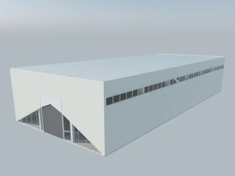 Warehouse 5 interior 3D Model