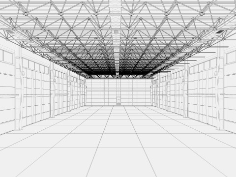Warehouse 5 interior Model 3D
