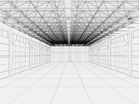 Warehouse 5 interior 3D Model