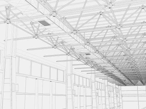 Warehouse 5 interior 3D Model