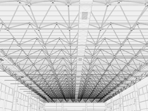 Warehouse 5 interior 3D Model
