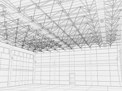 Warehouse 5 interior Model 3D