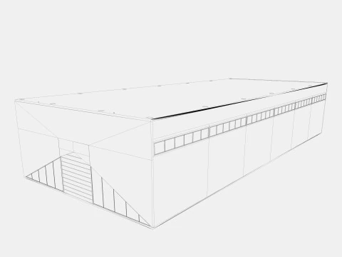 Warehouse 5 interior 3D Model