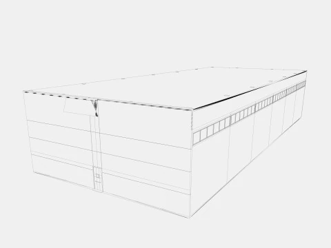 Warehouse 5 interior 3D Model