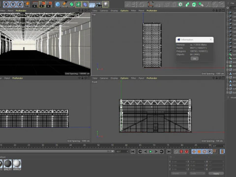 Warehouse 5 interior 3D Model