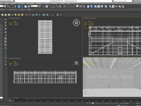 Warehouse 5 interior Model 3D