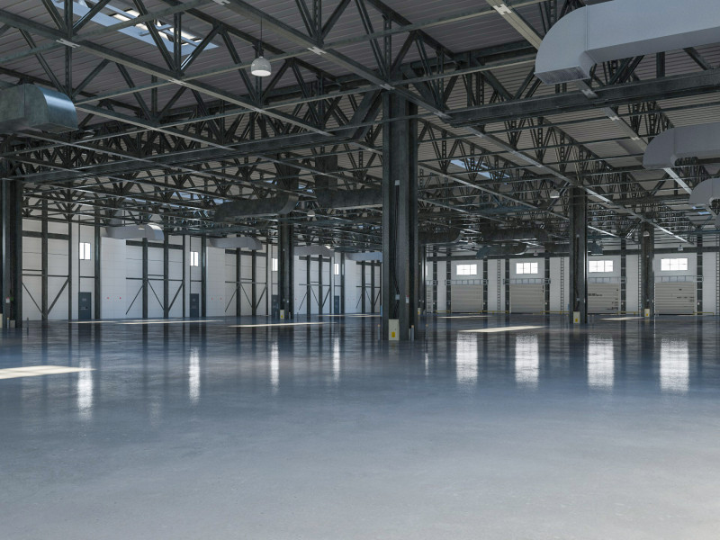 Warehouse 6 interior and exterior Modelo 3D .c4d .max .obj .3ds .fbx .stl .blend 
