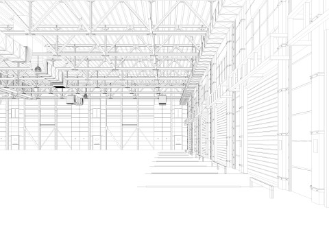 Warehouse 6 interior and exterior Modelo 3D