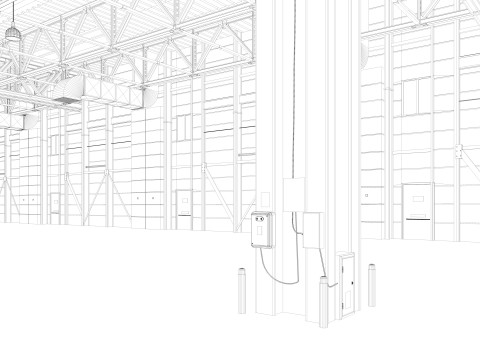 Warehouse 6 interior and exterior Modelo 3D