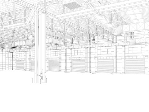 Warehouse 6 interior and exterior Modelo 3D