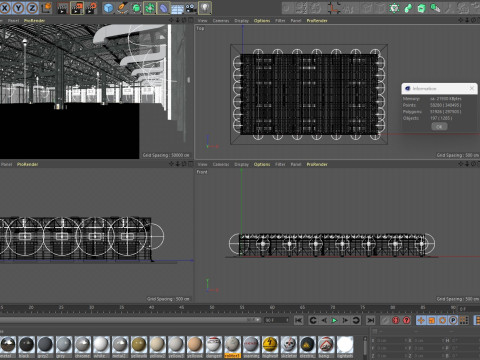 Warehouse 6 interior and exterior Modelo 3D