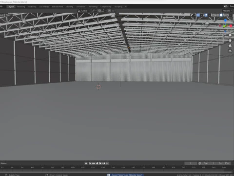 Warehouse 7 3D Model