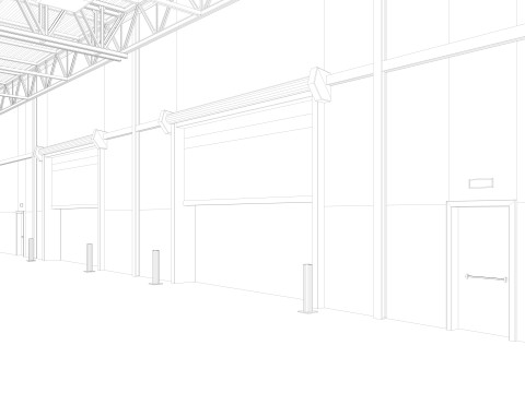 Warehouse 10 interior 3D Модель