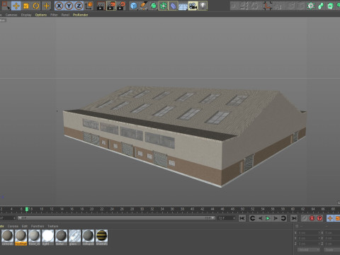 Warehouse 11 interior and exterior 3D Model