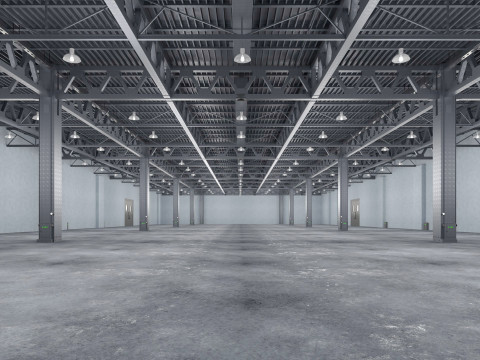 Warehouse 12 interior model Modelo 3D