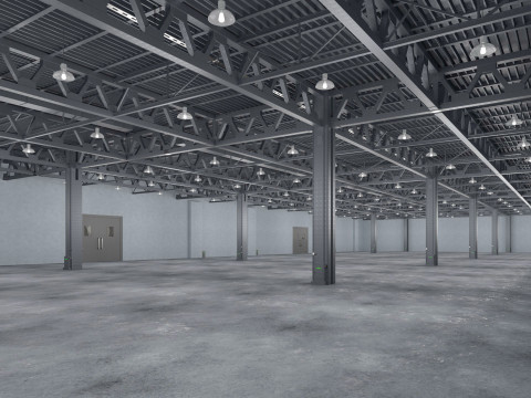 Warehouse 12 interior model Modelo 3D