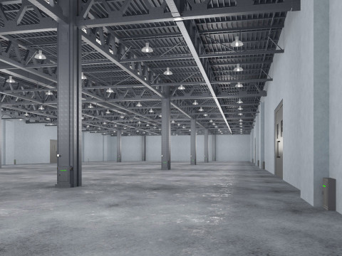 Warehouse 12 interior model Modelo 3D