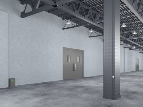 Warehouse 12 interior model Modelo 3D