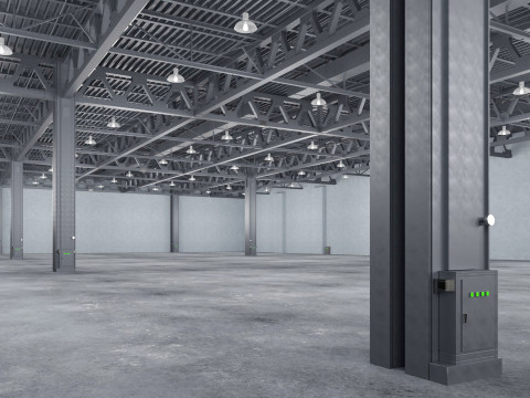 Warehouse 12 interior model Modelo 3D