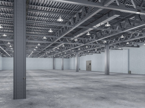 Warehouse 12 interior model Modelo 3D