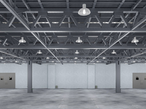 Warehouse 12 interior model Modelo 3D