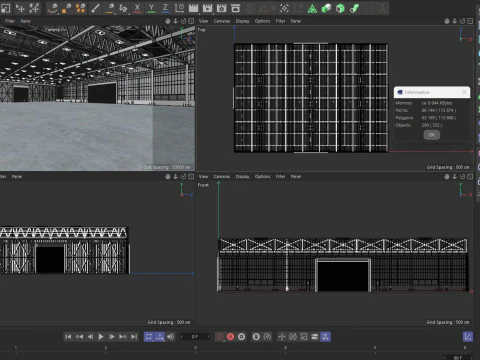Warehouse 13 3D Model