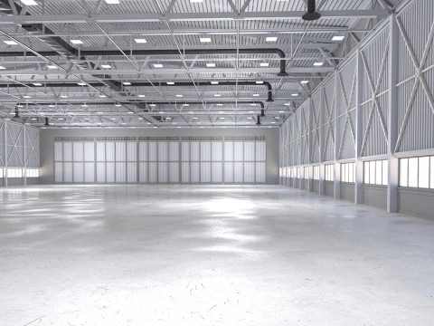 Warehouse 14 3D Model