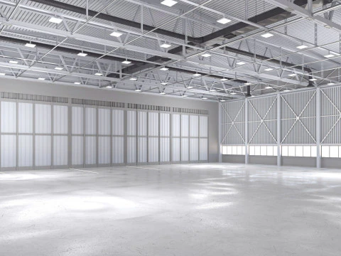 Warehouse 14 3D Model