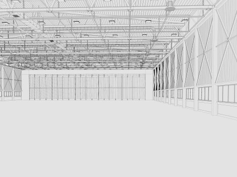 Warehouse 14 3D Model