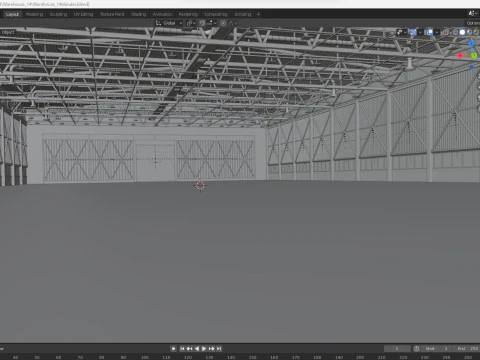 Warehouse 14 3D Model