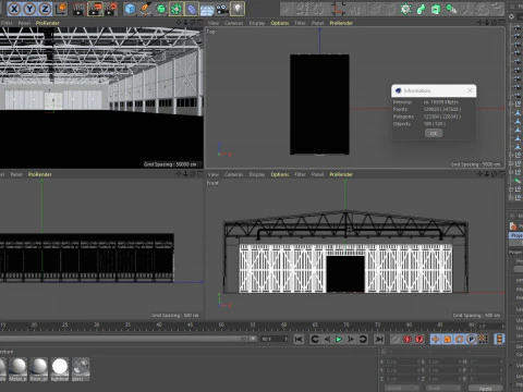 Warehouse 14 3D Model
