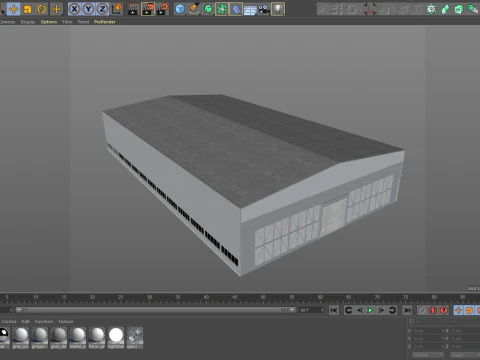 Warehouse 14 3D Model