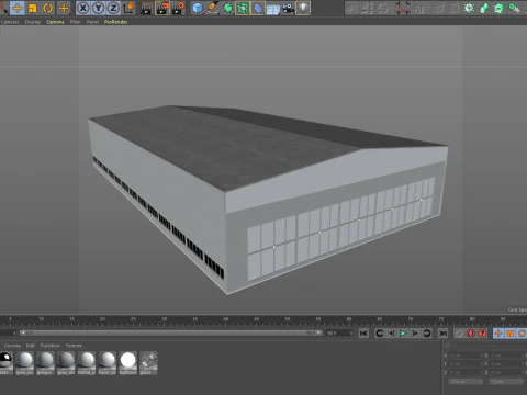 Warehouse 14 3D Model