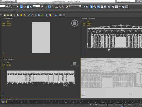 Warehouse 14 3D Model
