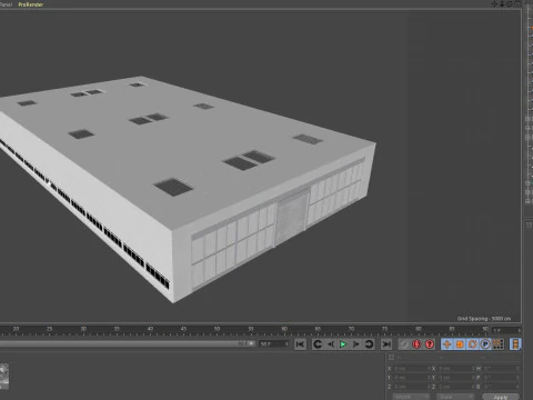 Entrep&ocirc;t 15 Modèle 3D