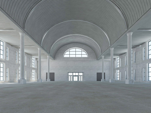 Warehouse Hall Modèle 3D
