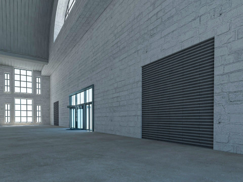 Warehouse Hall Modèle 3D