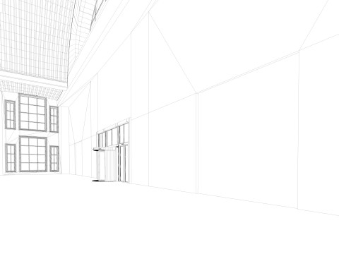 Warehouse Hall Modèle 3D