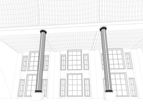 Warehouse Hall Modèle 3D