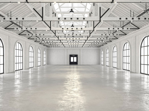 Warehouse Loft 3D Model